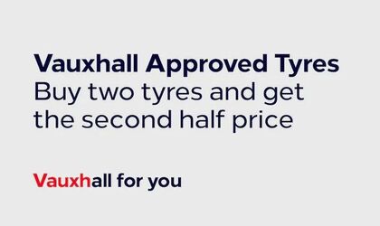 VAUXHALL APPROVED TYRES Image