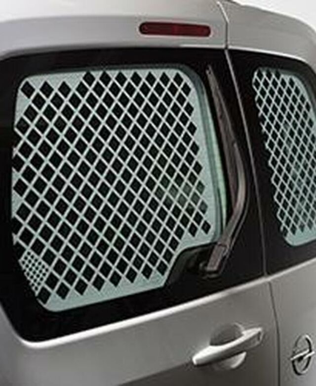 Combo E Cargo Protection Anti-Theft Security Grill - Rear Doors Image